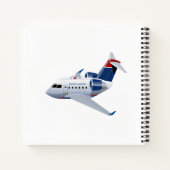Carnet Avion de dessin (Dos)