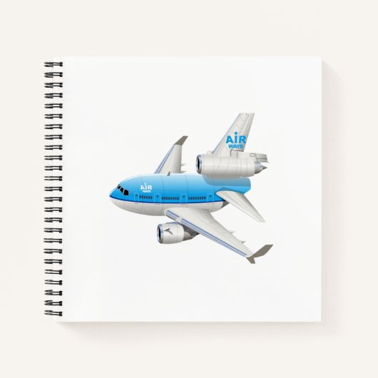 Carnet Avion de dessin (Devant)