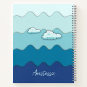 Carnet Avion papier | L'aventure commence | Votre voyage (Dos)