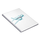 Carnet Avion rétro de dessin (Côté Droit)