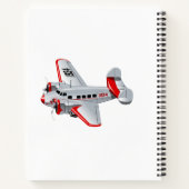 Carnet Avion rétro de dessin (Dos)