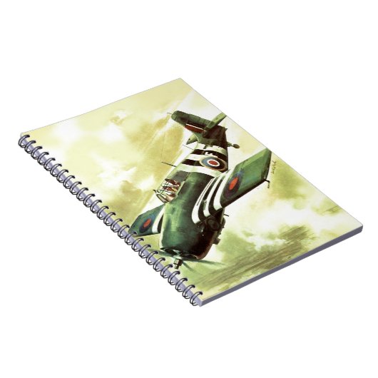 Carnet Avion Vintage (Côté Droit)