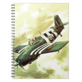 Carnet Avion Vintage (Devant)