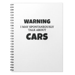 Carnet Avis Cadeau Pour Les Amateurs De Voiture Peut Parl