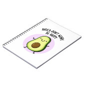 Carnet Avoca-don't Worry Be Happy Drôle de jeu de mots su (Côté gauche)