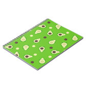 Carnet Avocades de Kawaii (Côté gauche)