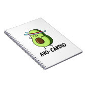 Carnet Avocardio Funny Excercise Avocado (Côté Droit)