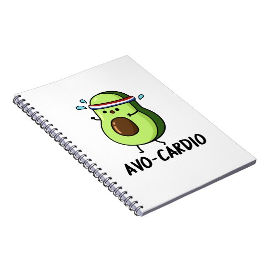 Carnet Avocardio Funny Excercise Avocado (Côté Droit)