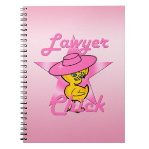 Carnet Avocat Chick #8