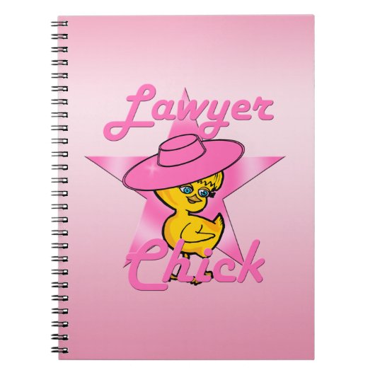 Carnet Avocat Chick #8 (Devant)