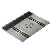 Carnet Avocat | Scales de justice (Côté gauche)