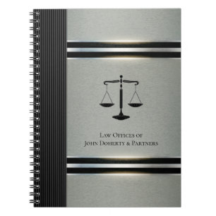 Carnet Avocat Scales de justice