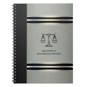 Carnet Avocat Scales de justice