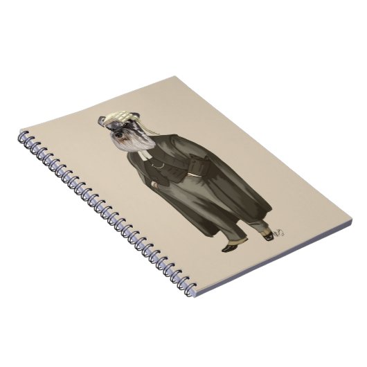Carnet Avocat Schnauzer 2 (Côté Droit)
