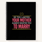 Carnet Avocate féministe - Motivational Femme Leader (Devant)