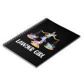 Carnet Avocate fille (Côté gauche)