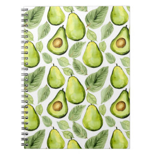 Carnet Avocats Green Leaves
