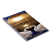 Carnet Avoir une belle journée et une meilleure citation  (Côté Droit)