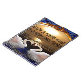 Carnet Avoir une belle journée et une meilleure citation  (Côté gauche)