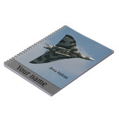 Carnet Avro Vulcan Bomber personnalisé (Côté gauche)