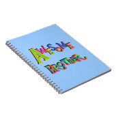 Carnet Awesome Frère T-shirts et cadeaux (Côté Droit)