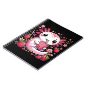 Carnet Axolotl Boire du lait de fraise japonais (Côté gauche)