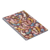 Carnet Axolotl Cuddle Crowd – Whimsical Smiles Everywhere (Côté Droit)