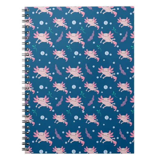 Carnet Axolotl ilustracion (Devant)