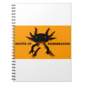 Carnet Axolotl orange (Devant)