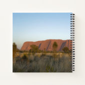Carnet Ayers Rock, Uluru, Australie, Carré noir (Dos)