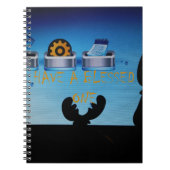 Carnet Ayez un joyeux Noël de Noël - Un numérique festif (Devant)