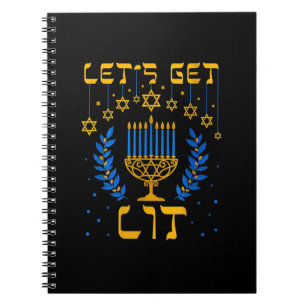 Carnet Ayons des Hanoukka Chemise Juif Menorah Juif Ch