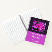 Carnet Azalées Adorables Proverbes 31 (Intérieur)