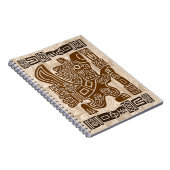 Carnet Aztec Eagle Guerrier Tribal Art antique (Côté Droit)