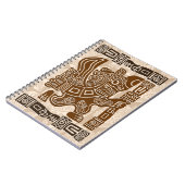 Carnet Aztec Eagle Guerrier Tribal Art antique (Côté gauche)