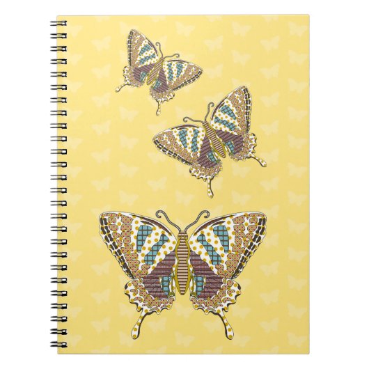 Carnet Aztec Swallowtail (Devant)