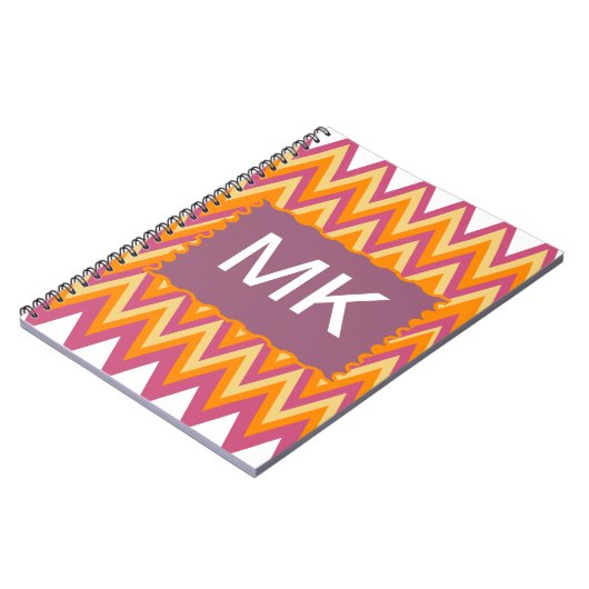 Carnet Aztec Tribal ZigZag (Côté gauche)