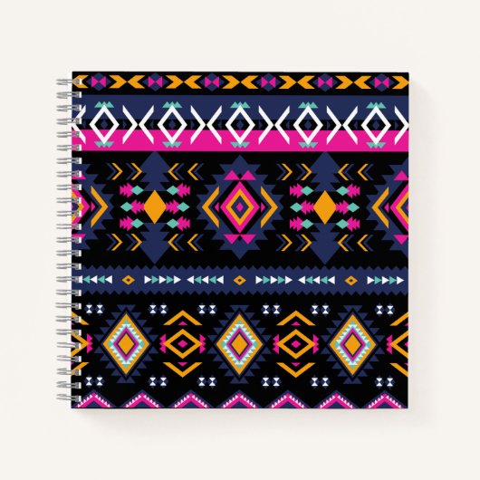 Carnet Aztèque coloré (Devant)