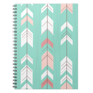 Carnet Aztèque tribal en bon état rose