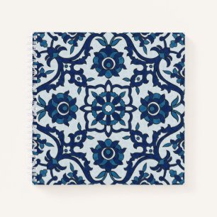 Carnet Azulejos Floral Carrelage Motif