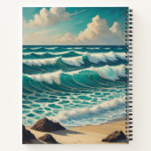 Carnet Azure Crest Tide (Dos)