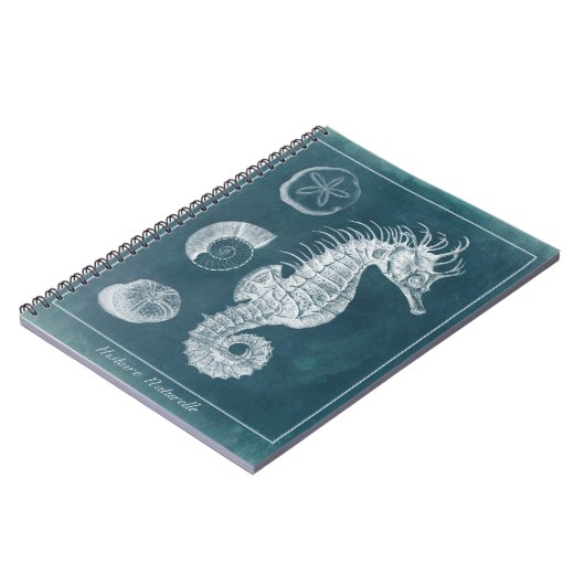 Carnet Azure Seahorse Study I (Côté gauche)