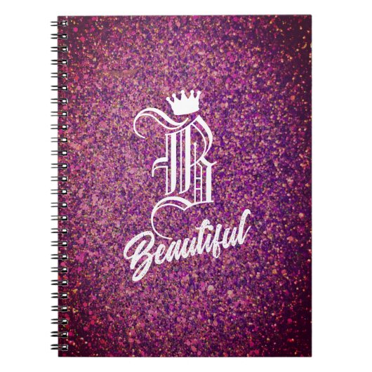 Carnet B Beau rose (Devant)