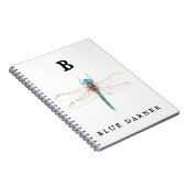 Carnet "B" Bleu Darner (Côté Droit)