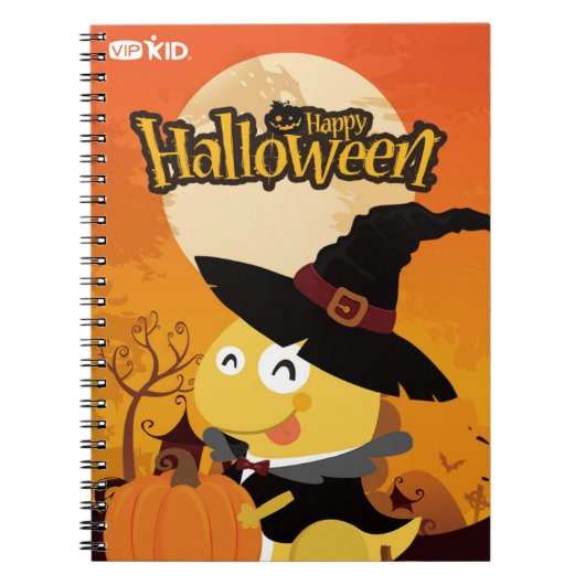 Carnet B de VIPKID Halloween (Devant)