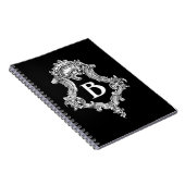 Carnet B Monogramme initial (Côté Droit)