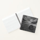 Carnet B&W Barley Field (Intérieur)