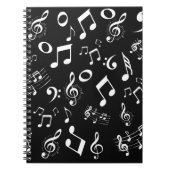 Carnet B&W Musical (Devant)