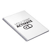 Carnet B/W Saint-Esprit Activer l'icône Gospel Graphique  (Côté Droit)