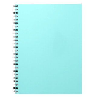 Carnet Baby Blue Color Customisé Designer